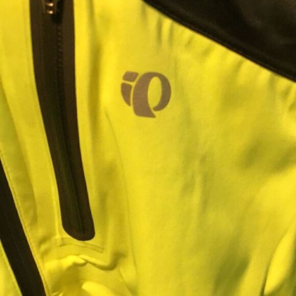 Jacket fluorescent, green and reflective strips by IP elite like new size large - Picture 3 of 8